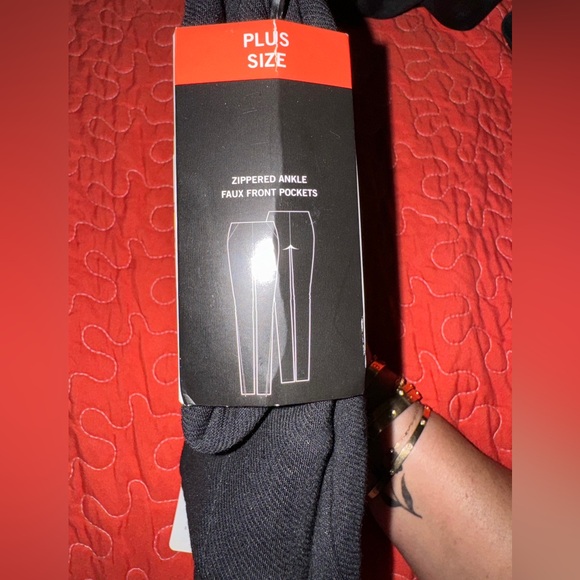 NWT Hue Ankle Zip Simply Stretch Skimmer - 3X - Picture 2 of 4